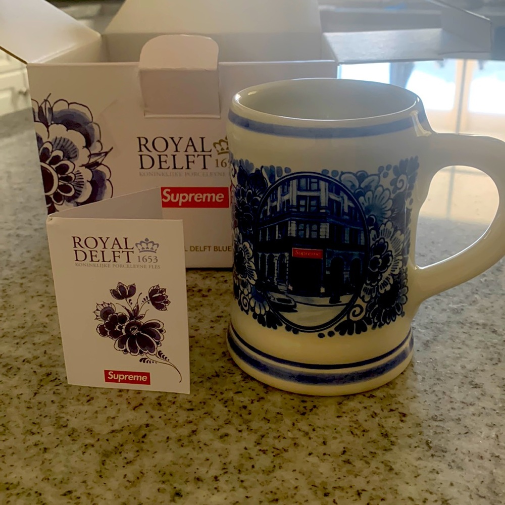 Supreme Royal delft 1653 mug FREE SHIPPING